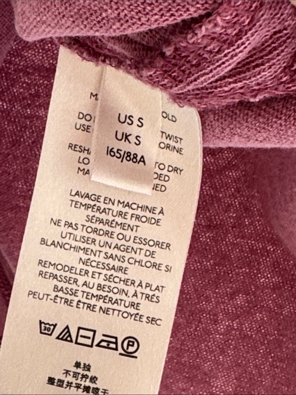 We The Free Dusty Mauve Relaxed Crewneck Sweatshirt - Picture 4 of 5